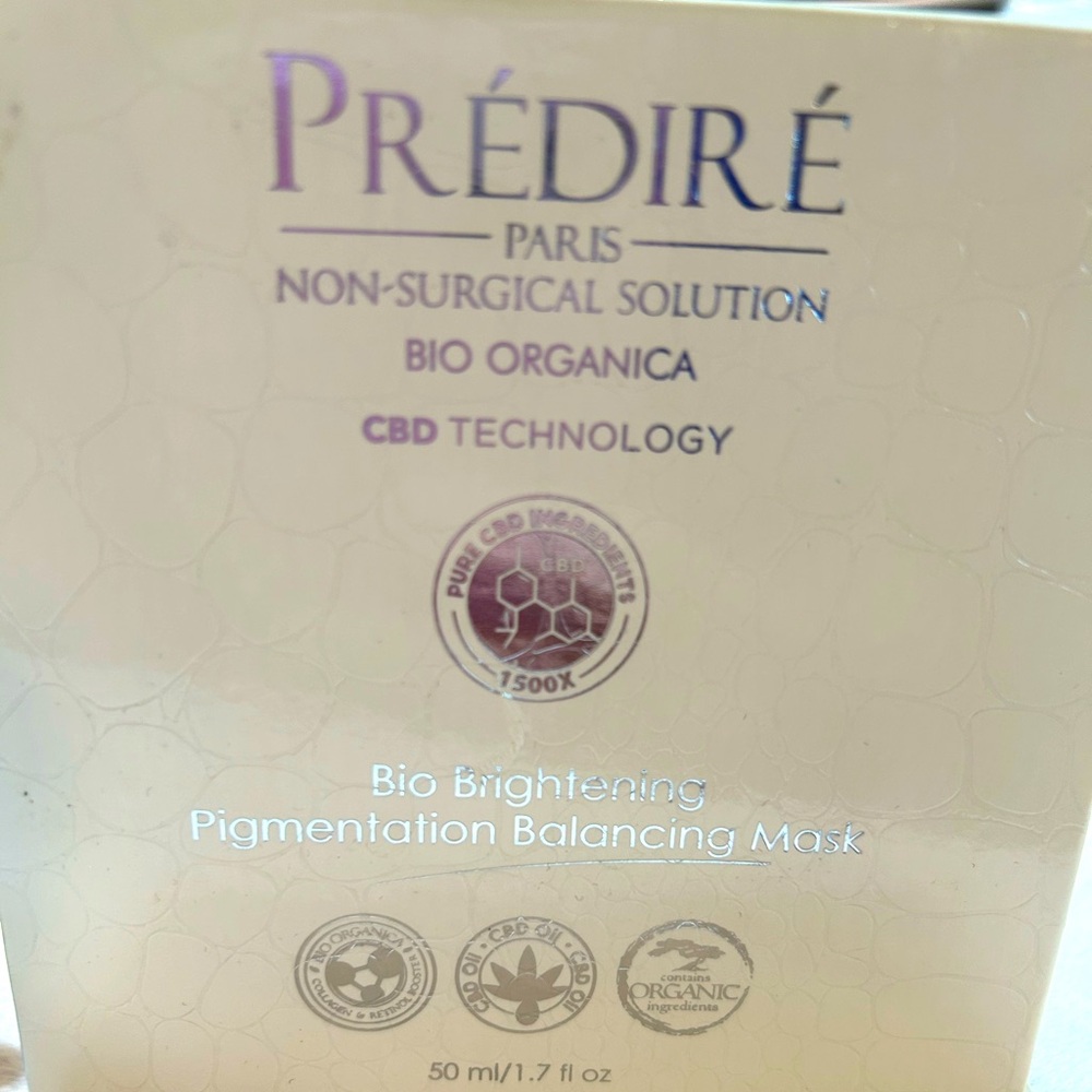 New Predire Paris Pigmentation Balancing Mask SEALED 50 ml